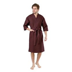 Халат мужской «Кимоно», размер 48-50 , цвет бордо