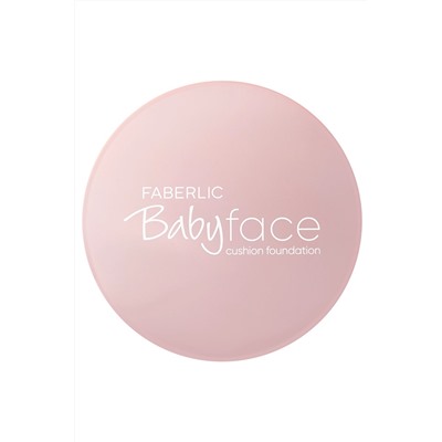 Тональный кушон для лица Baby Face, тон ванильно-розовый