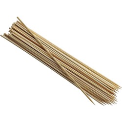 Палочки для шашлыка бамбук, 25 см, 100 шт