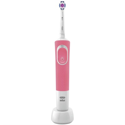 Электрическая зубная щетка Oral-B (Орал-Би) Vitality, цвет розовый