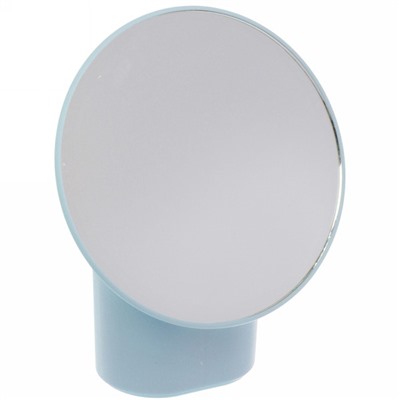 Зеркало настольное с органайзером для косметики "Beauty - Look", цвет белый, зеленый, персиковый и голубой, d-16.5см, 19см