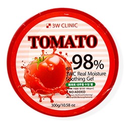 3W Clinic Многофункциональный гель с экстрактом томата / Tomato Moisture Soothing Gel, 300 г