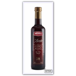 Высококачественный винный красный уксус Trasimeno Arioli 500 мл