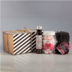Подарочный набор с органической косметикой на 14 февраля для ванн