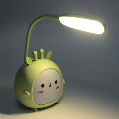 Настольная лампа "Marmalade-Инопланетянин" LED цвет зеленый