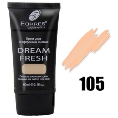 Тональный крем Farres (Фаррес) "Dream Fresh" 4010 (105), 60 мл