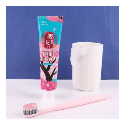 Зубная паста Toohtpaste Sakura Mint без фтора, 100g