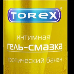 Гель-смазка интимная TOREX Тропический банан 50мл