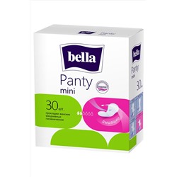 Bella, Женские ежедневные прокладки bella panty mini 30 шт. Bella