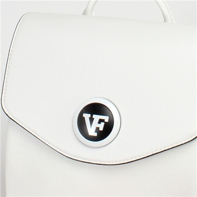 Сумка женская искусственная кожа VF-553008 (рюкзак), 1отд+карм/пер, 2внут+1внеш/карм, белый 235675