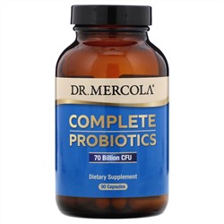 Dr. Mercola, Комплексные пробиотики, 70 млрд КОЕ, 90 капсул