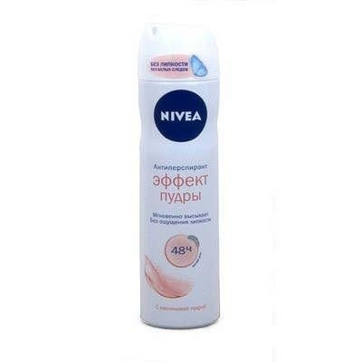 Nivea спрей эффект пудры жен 150мл