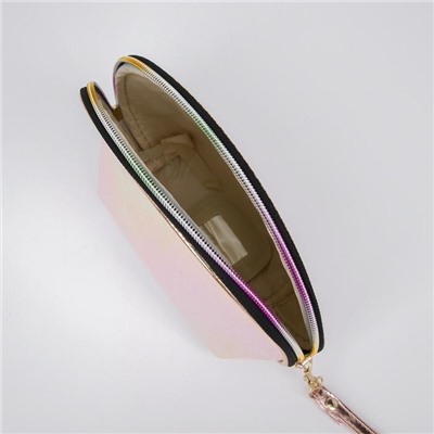 Косметичка-сумка, отдел на молнии, с ручкой, цвет розовый, «Secret»