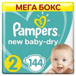 Подгузники Pampers New Baby Mini (4-8 кг), 144 шт