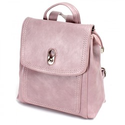 Сумка женская искусственная кожа KEN-32842-602 (рюкзак), 1отд+карм/пер, розовый 235700