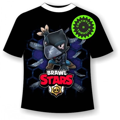 Подростковая футболка Brawl Stars Crow 1084