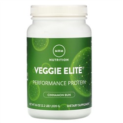 MRM, Veggie Elite, Performance Protein, Cinnamon Bun, 2.2 lb (1,020 g)