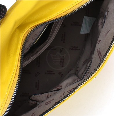 Сумка женская искусственная кожа VF-552425 (рюкзак), 1отд, 3внут+3внеш/карм, желтый 235850