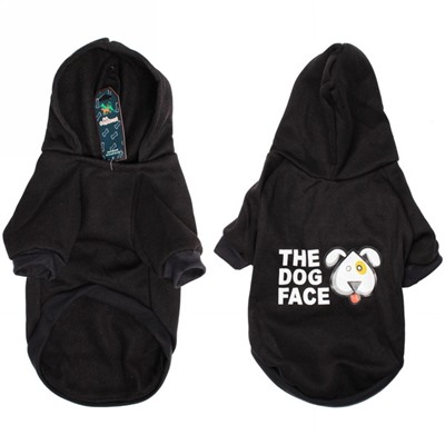 Кофта-толстовка для собаки "The Dog Face" с капюшоном, размер XXL(45*60*37см)