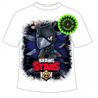 Подростковая футболка Brawl Stars Crow 1084