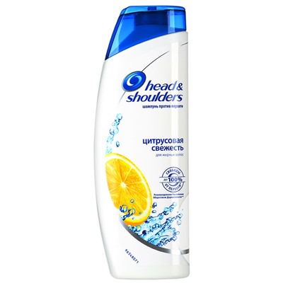 Шампунь для волос Head & Shoulders Цитрусовая Свежесть 400 ml