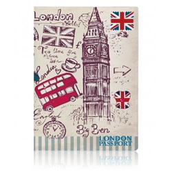 ОБЛОЖКА ДЛЯ ПАСПОРТА MIUSLI LONDON VINTAGE