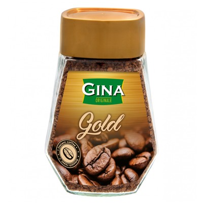 Кофе растворимый Gina Gold 200 гр
