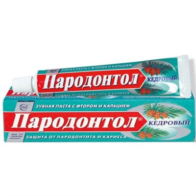 Зубная паста Свобода «Пародонтол», кедровый, 63 г