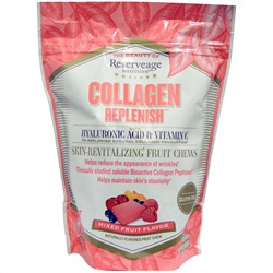 ReserveAge Nutrition, Collagen Replenish, фруктовый вкус, 60 жевательных конфет