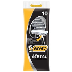 BIC станки однор.металлик 10шт