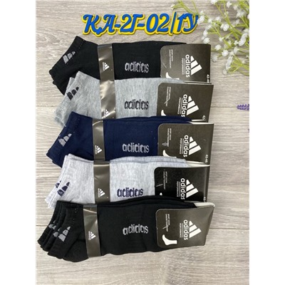 НОСКИ МУЖСКИЕ ADIDAS 10 ПАР РАЗНОГО ЦВЕТА, код 6118179