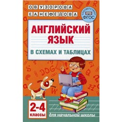 Английский язык в схемах и таблицах. 2-4-ый класс. Узорова О. В., Нефедова Е. А.