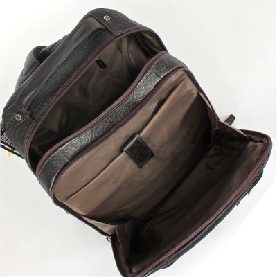 Сумка мужская натуральная кожа MT-582-3 (рюкзак), 2отд, 3внут+4внеш карм, коричневый буфало (4334) 227398