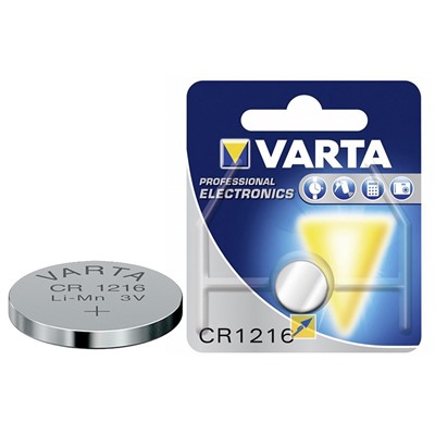 Батарейка литевая VARTA CR1216 бл/1