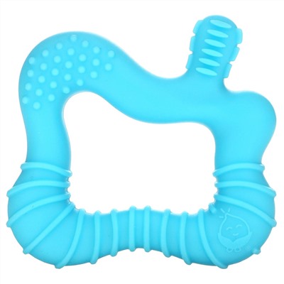 Green Sprouts, Molar Teether, 12+ Months, Aqua, 1 Teether