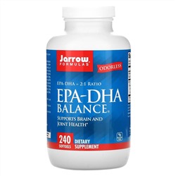 Jarrow Formulas, EPA-DHA Balance, 240 капсул