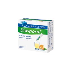 Минеральная добавка Diasporal  Magnesium ( апельсин) 300 мг