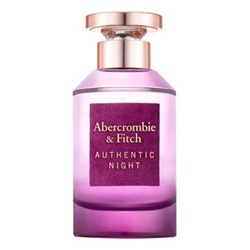 ABERCROMBIE & FITCH AUTHENTIC NIGHT edp (w) 100ml