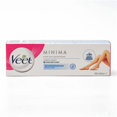 Крем для депиляции Veet Minima для чувствительной кожи, 100 мл