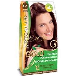 Краска для волос АртКолор Gold, тон 6.75 - Бронза