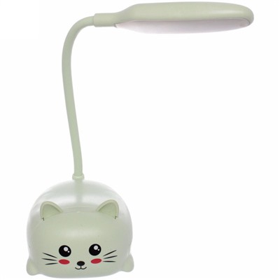 Настольная лампа "Marmalade-Котик" LED цвет зеленый