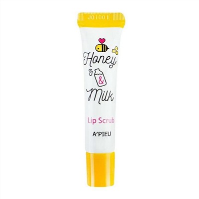 Медовый скраб для губ, A'Pieu Honey & Milk Lip Scrub