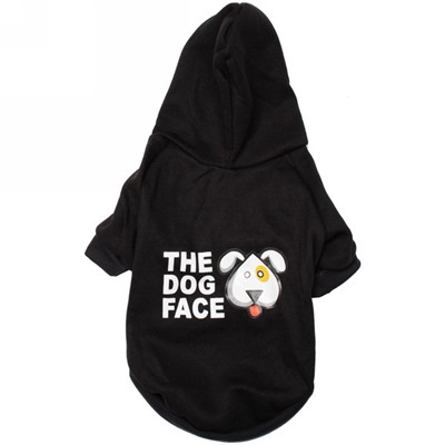 Кофта-толстовка для собаки "The Dog Face" с капюшоном, размер L(36*52*29см)
