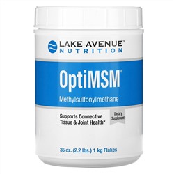 Lake Avenue Nutrition, OptiMSM, хлопья, 992 г (35 унций)