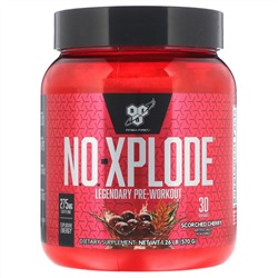 BSN, N.O.-Xplode, Legendary Pre-Workout, Scorched Cherry, 1.26 lb (570 g)