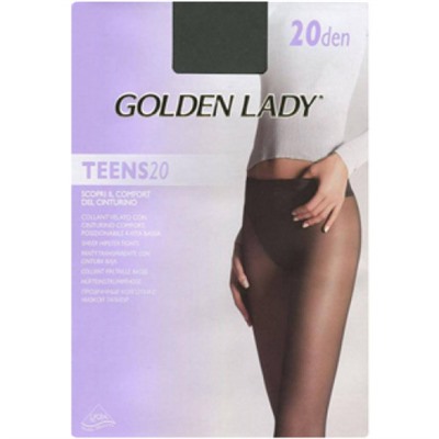 Колготки Golden Lady Teens (Голден Леди) Daino (цвет загара) 20 den, 3 размер