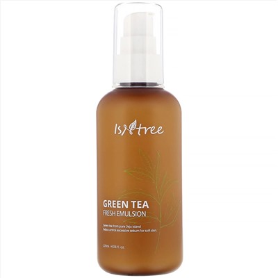 Isntree, Green Tea Fresh Emulsion, эмульсия, 120 мл (4,06 жидк. унции)