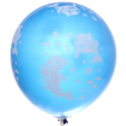 Воздушные шары 5 шт, 12"/25см "Счастливый праздник"