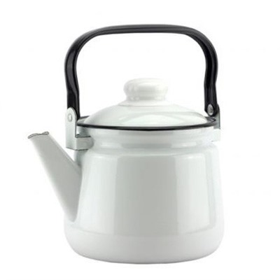 Чайник эмалированный 1,5л белый 01-2708
