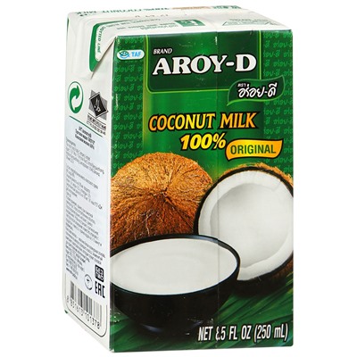 Кокосовое молоко "AROY-D" 500 мл